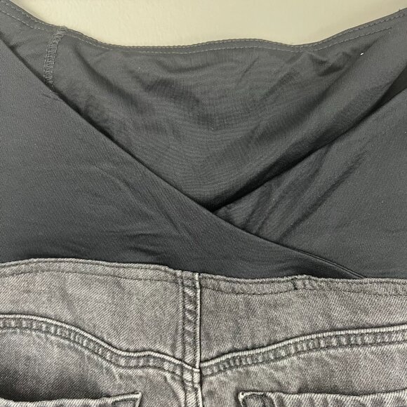 Isabel Maternity by Ingrid & Isabel NWT Over Belly Boyfriend Maternity Jeans - Picture 2 of 16